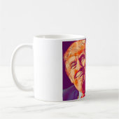 Lustige Trumpf-Tasse Kaffeetasse (Links)