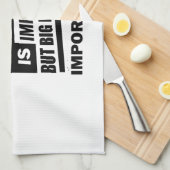 Lustige Turnhallen-Redewendungen Geschirrtuch (Viertel Falte)