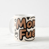 Lustige Typografie für Mamas Kaffeetasse (Vorderseite Links)