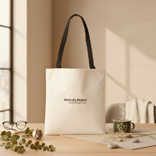 Lustige Typografie Humor süß lustiger Spruch  Tasche