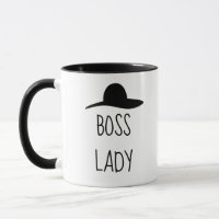 Lustige Typografie-schwarze u. weiße Tasse