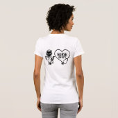 Lustige Typografie T-Shirt Design (Schwarz voll)