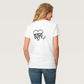 Lustige Typografie T-Shirt Design (Rückseite Vollansicht)