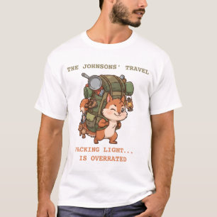 Lustige Übergepackte-Eichhörnchen-Abenteuer - Indi T-Shirt