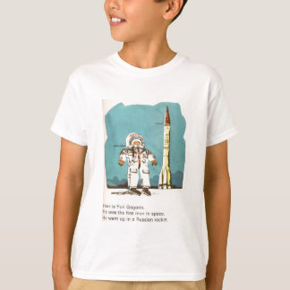Lustige UdSSR Yuri Gagarin scherzt T - Shirt