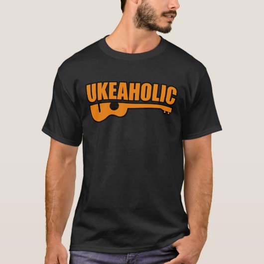 Lustige Ukulele  T-Shirt (Vorderseite)