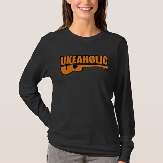 Lustige Ukulele T-Shirt (Vorderseite)