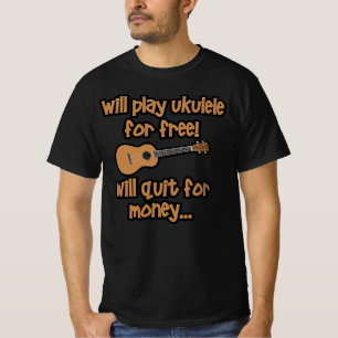 Lustige Ukulele T-Shirt