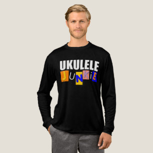 Lustige Ukulele Tri-Blend Shirt