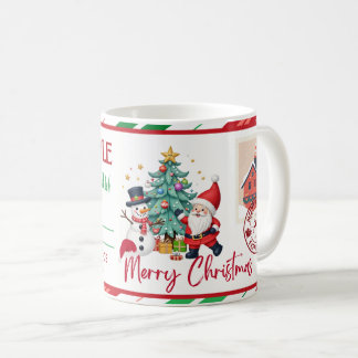 Lustige Unartige-oder-Nette-Liste Kaffeetasse