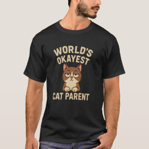 Lustige unbeeindruckte Katzengrafik für Katzenpfle T-Shirt