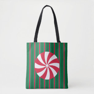 Lustige und Fancy Weihnachts-Pfefferminzbonbons Tasche