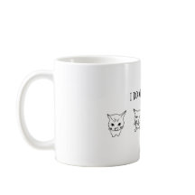 Lustige und humorvolle Katze "Ich mache was ich wi
