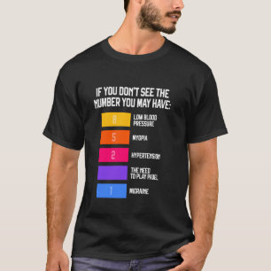 Lustige und humorvolle Padel-Memes für Padel-Tenni T-Shirt