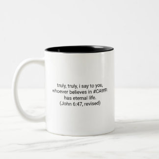 Lustige und inspirierende Kaffeetasse