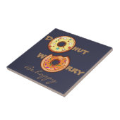 Lustige und optimimistic "Krapfensorge, ist Fliese (Seite)