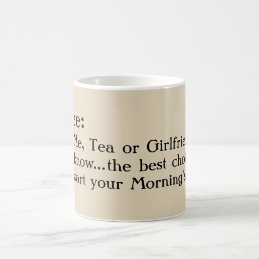 "Lustige und süße Kaffee-Tasse, für meinen Freund! Kaffeetasse (Mittel)