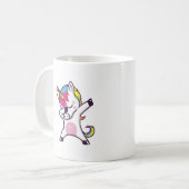 Lustige Unicorn-Tasse - niedliche KinderTasse - Kaffeetasse (Vorderseite Links)