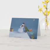 lustige Urlaubskarte Karte (Gelbe Blume)