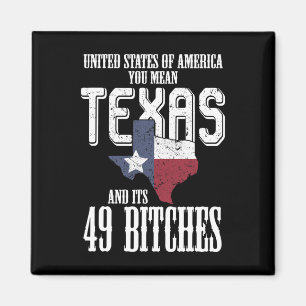 Lustige USA-Flagge Vereinigte Staaten von Amerika  Magnet