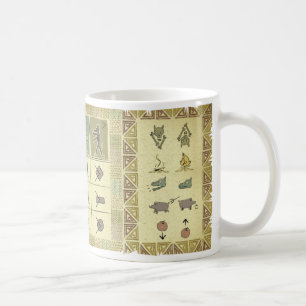 Lustige Vagabund-Voodoo Cheatsheet Tasse