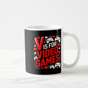 Lustige Valentins-Videospiele für Männer Frauen  Kaffeetasse