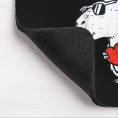 Lustige Valentinstag-Geschenke Ich stehle Herzen K Mousepad (Ecke)