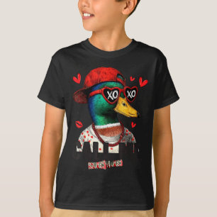 Lustige Valentinstag Ruf Mich Entenjagd Männer Fra T-Shirt