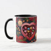 lustige Valentinstag-Tasse Tasse (Links)