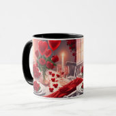 lustige Valentinstag-Tasse Tasse (Vorderseite Links)