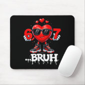 Lustige Valentinstage 67 Eis Meme Six Seven  Mousepad (Mit Mouse)