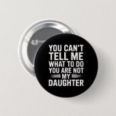 Lustige Vater Daddy-Geschenke Männer Von Tochter V Button (Vorne & Hinten)