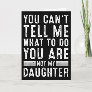 Lustige Vater Daddy-Geschenke Männer Von Tochter V Karte