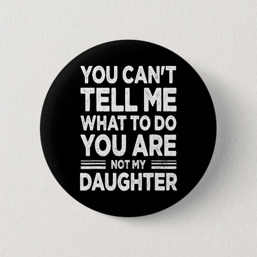 Lustige Vater Papa Geschenke Männer Von Tochter Vä Button (Vorderseite)