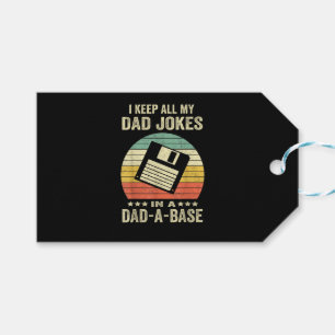Lustige Väter-Witze für Männer in dad-a-Base Geschenkanhänger