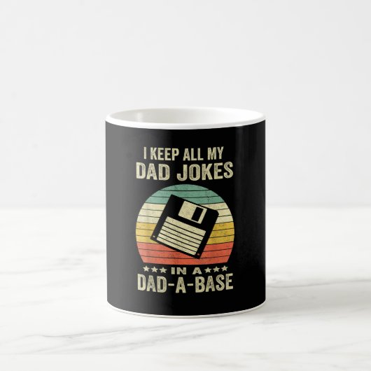 Lustige Väter-Witze für Männer in dad-a-Base Kaffeetasse (Mittel)