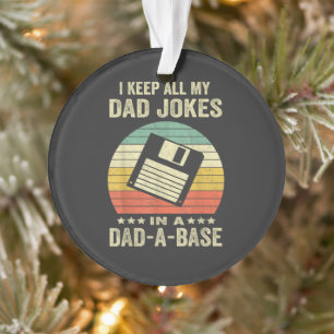 Lustige Väter-Witze für Männer in dad-a-Base Ornament