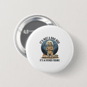 Lustige Vaterfigur Bär Camping Vektor Design_1 Button (Vorne & Hinten)