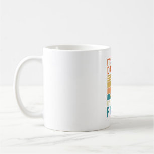 Lustige Vaterfigur Waschbär Vintage-Shirt-Design_1 Kaffeetasse