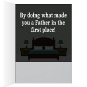 Lustige Vatertags-Karte (Innen (Rechts))