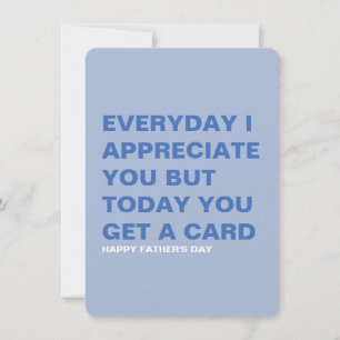 Lustige Vatertagskarte für ihn & Papa
