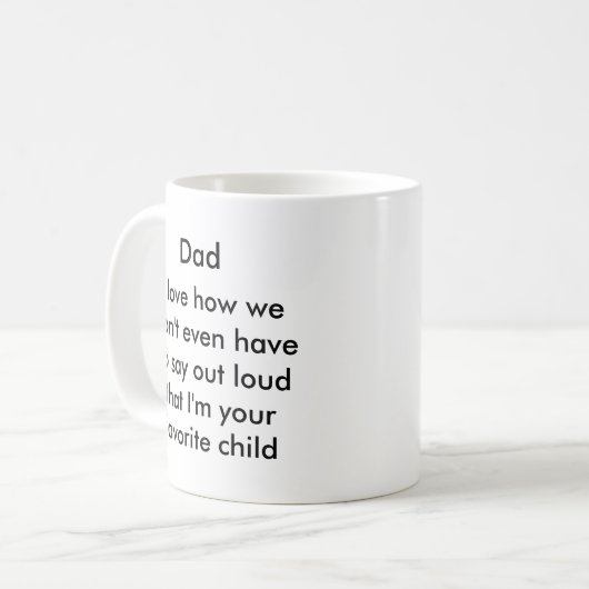 Lustige Vatikaffee-Tasse Kaffeetasse (Vorderseite Links)