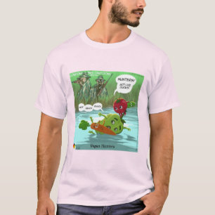 Lustige vegane Jäger von LTCartoons  T-Shirt