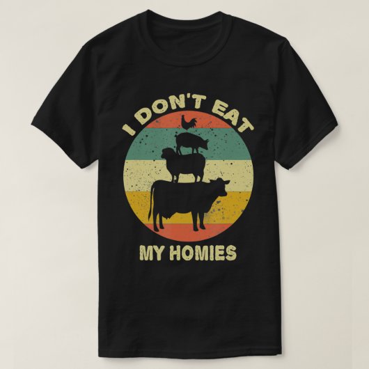 lustige vegane Redewendungen Veganismus T-Shirt (Design vorne)