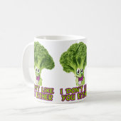 LUSTIGE VEGETARISCHE TASSE (Vorderseite Links)