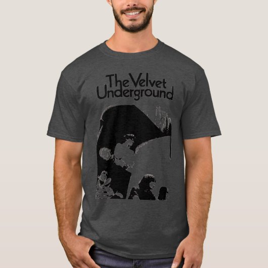 Lustige Velvet Underground T-Shirt (Vorderseite)