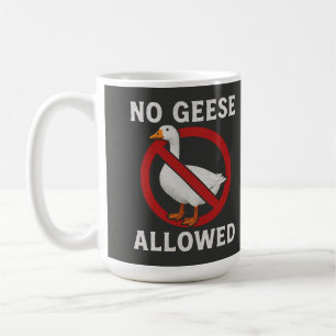Lustige 'Verbrechen begehende Gans' Tasse - Chaoti