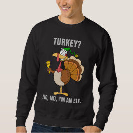 Lustige Verkleidung der Erntedank-Türkei für Sweatshirt