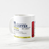 Lustige Verordnungs-Kaffee-Tasse Kaffeetasse (Vorderseite Links)