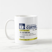 Lustige Verordnungs-Kaffee-Tasse Kaffeetasse (Links)